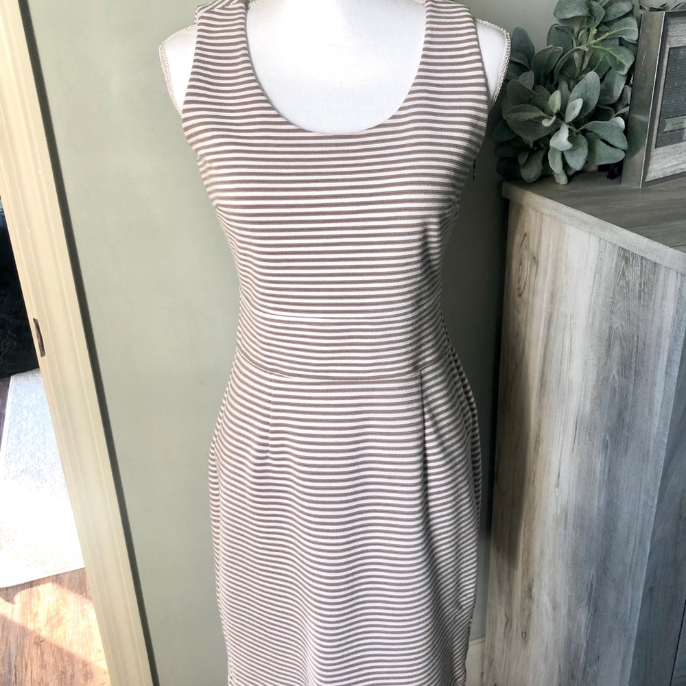 Banana Republic stripped dress